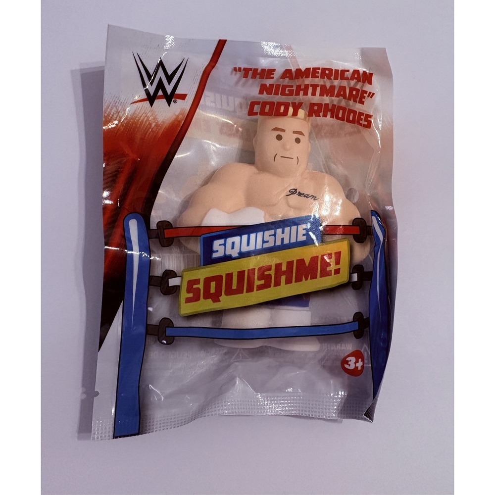 WWE Squishie Squishme! The American Nightmare Cody Rhodes Figure - Sealed